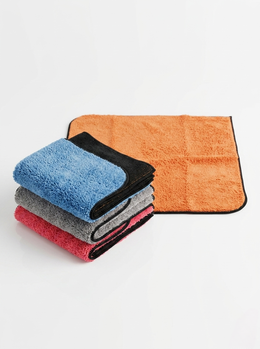 Microfiber auto towel drying kit