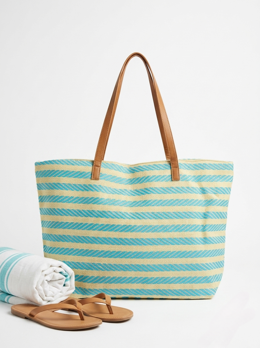 The Amalfi Woven Resort Tote beach bags