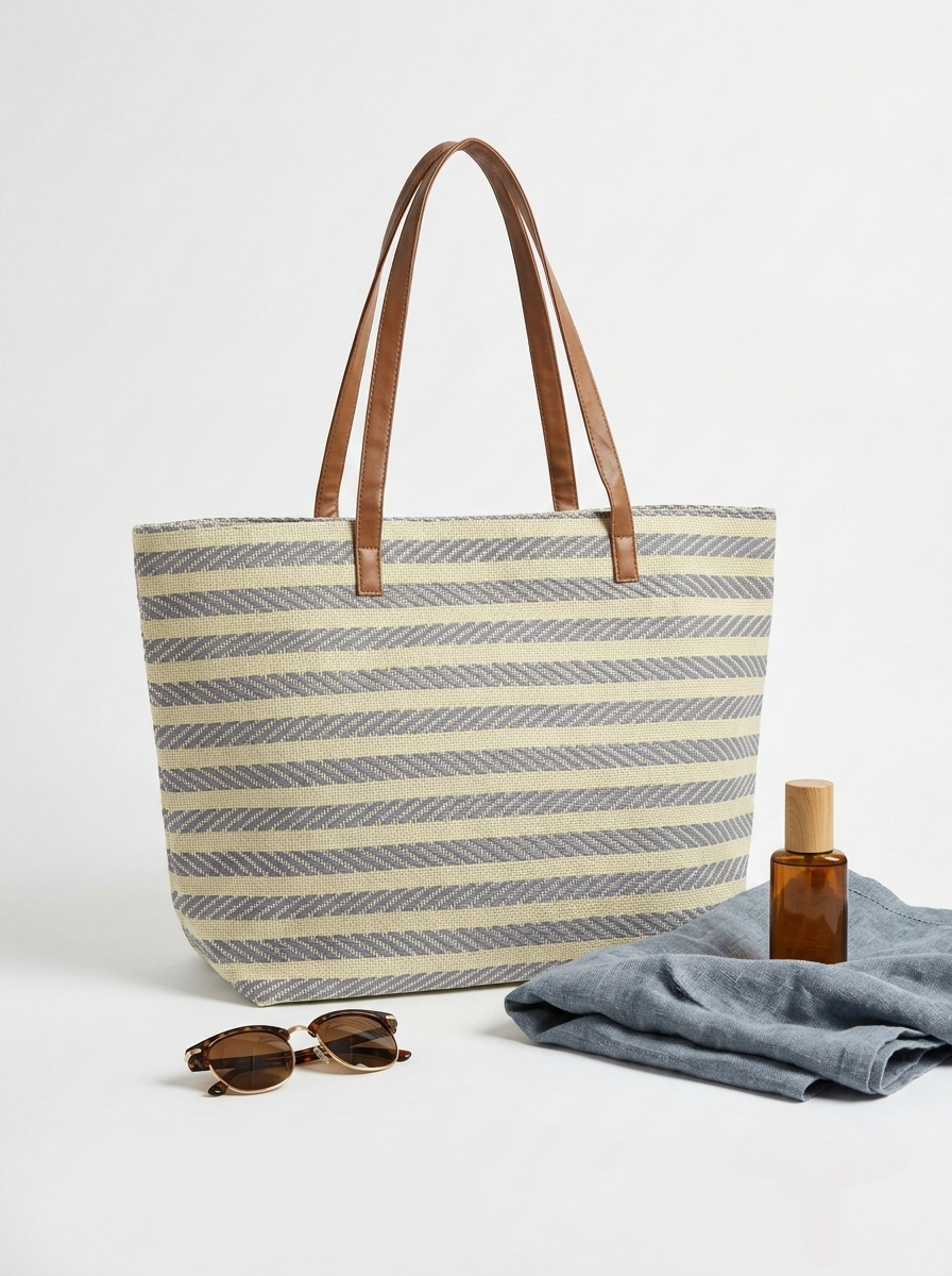 The Amalfi Woven Resort Tote beach bags
