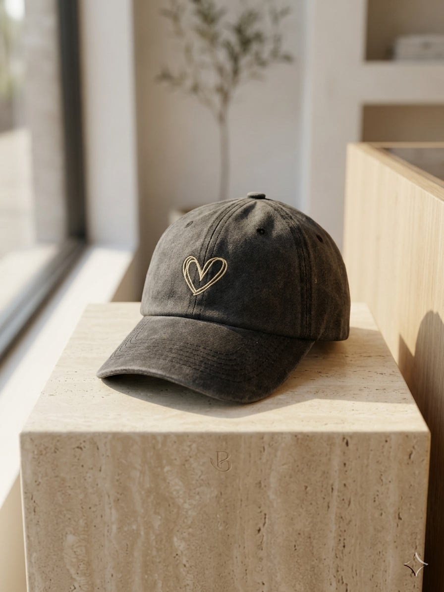 Heart cap
