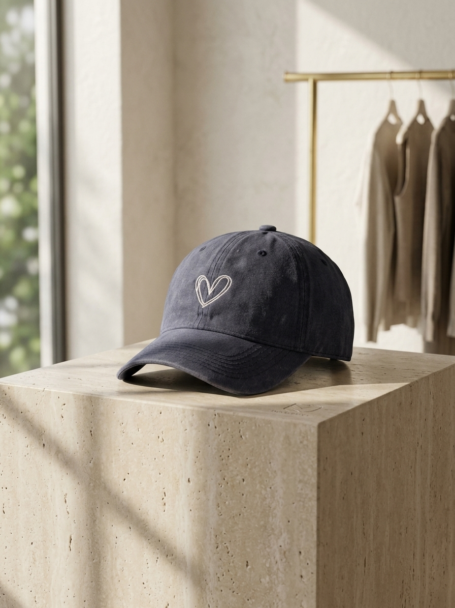 Heart cap