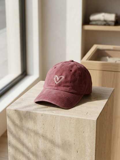 Heart cap
