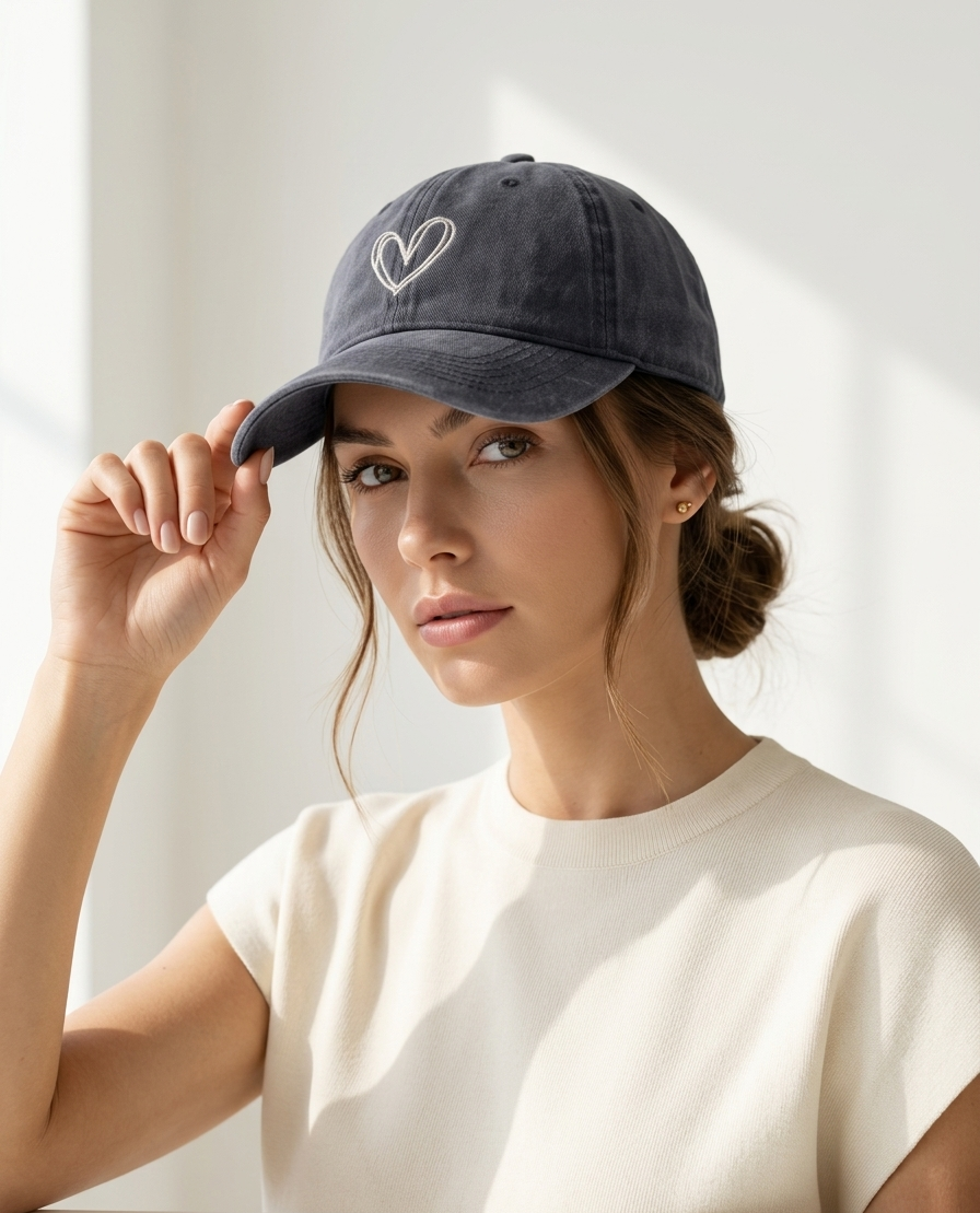 Heart cap
