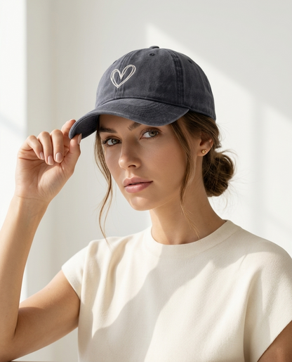 Heart cap