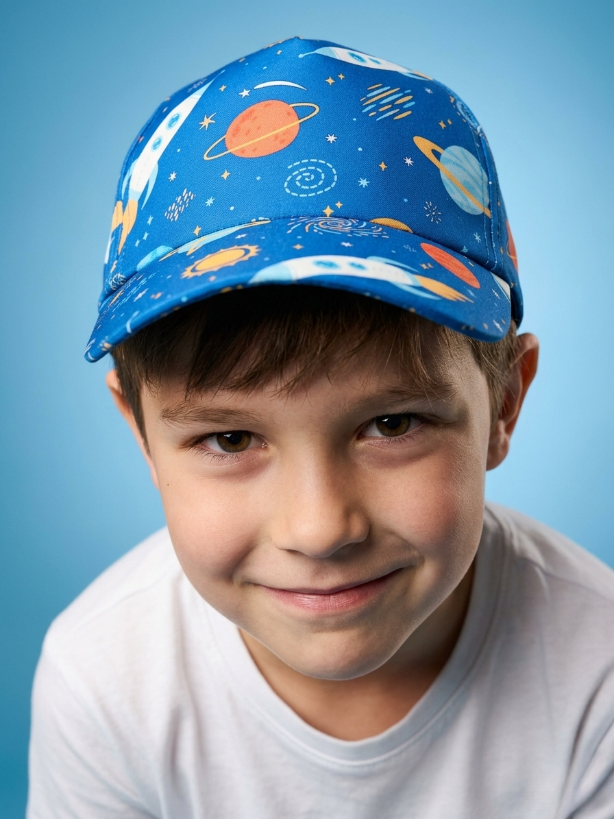 Celestial Voyager Kids' Baseball Cap