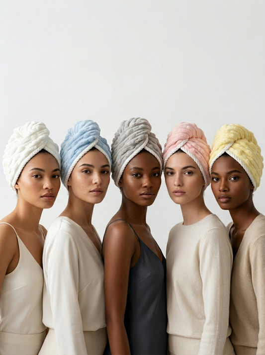 Cloud-Soft Microfiber Quick-Dry Hair Turban