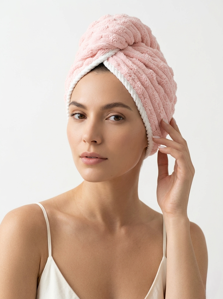 Cloud-Soft Microfiber Quick-Dry Hair Turban