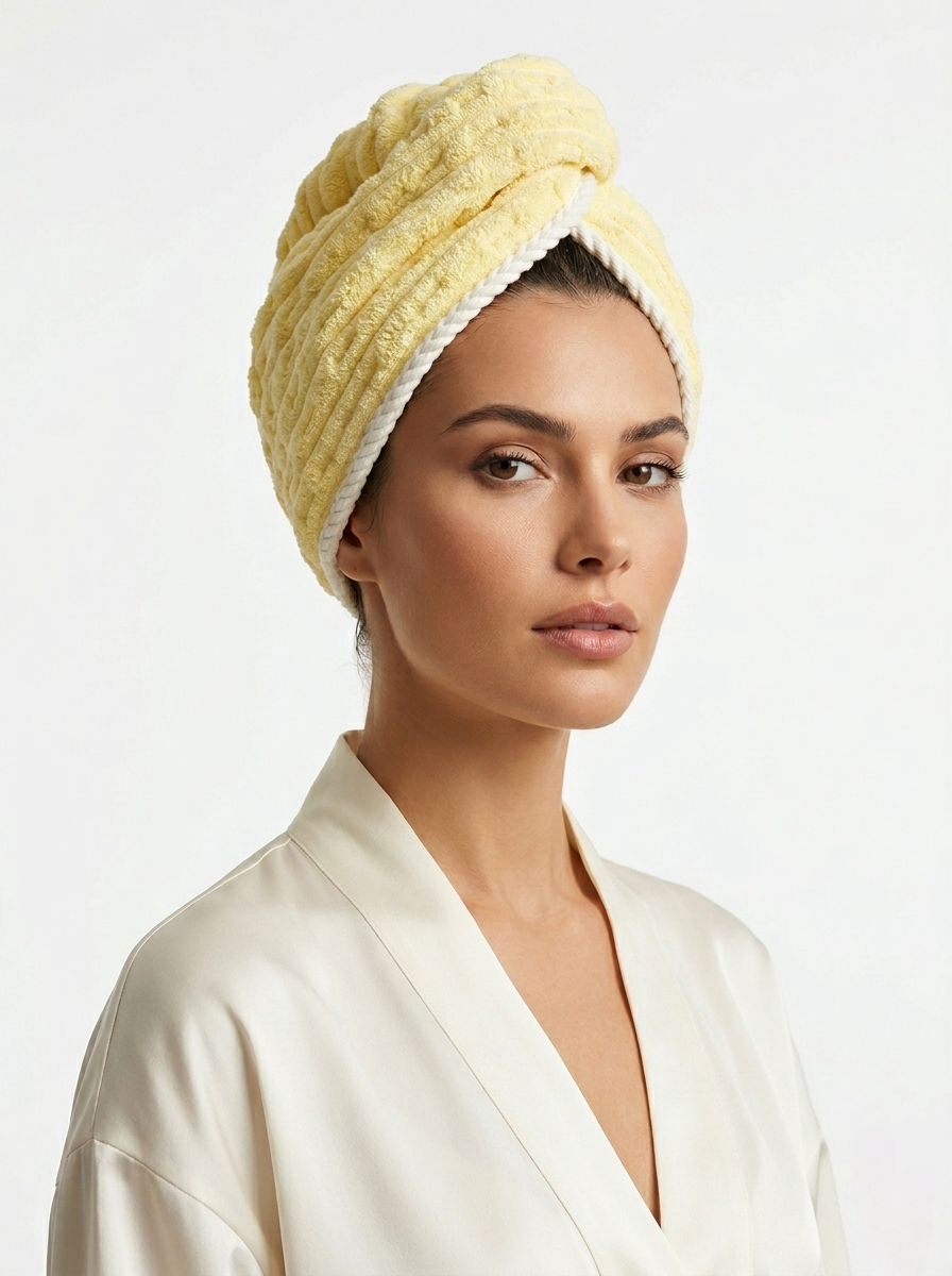 Cloud-Soft Microfiber Quick-Dry Hair Turban