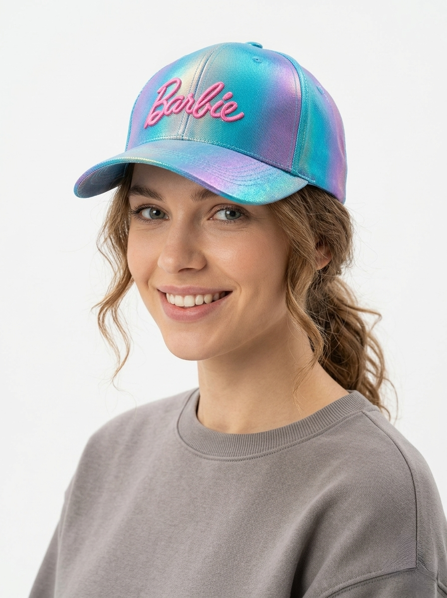 Barbie Shimmering Lavender Glitz Baseball Cap